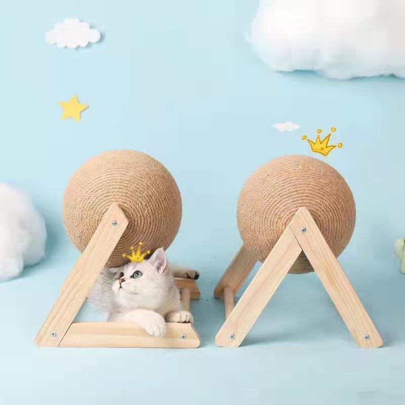 Arranhador Esfera Rotativa para gatos