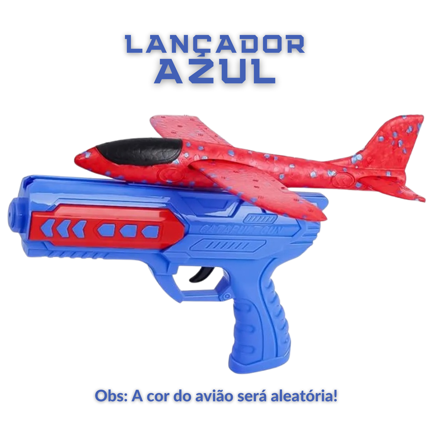 Avião com Pistola Arremessadora