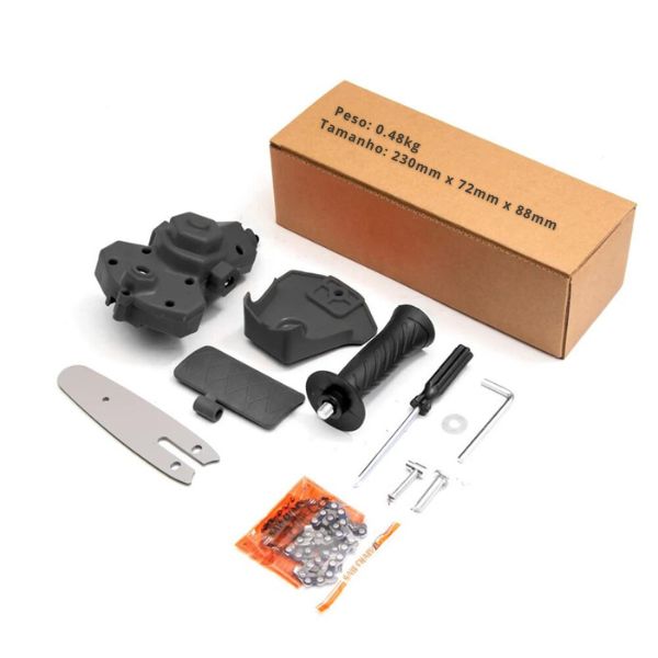 Adaptador Motosserra Portátil para Furadeira