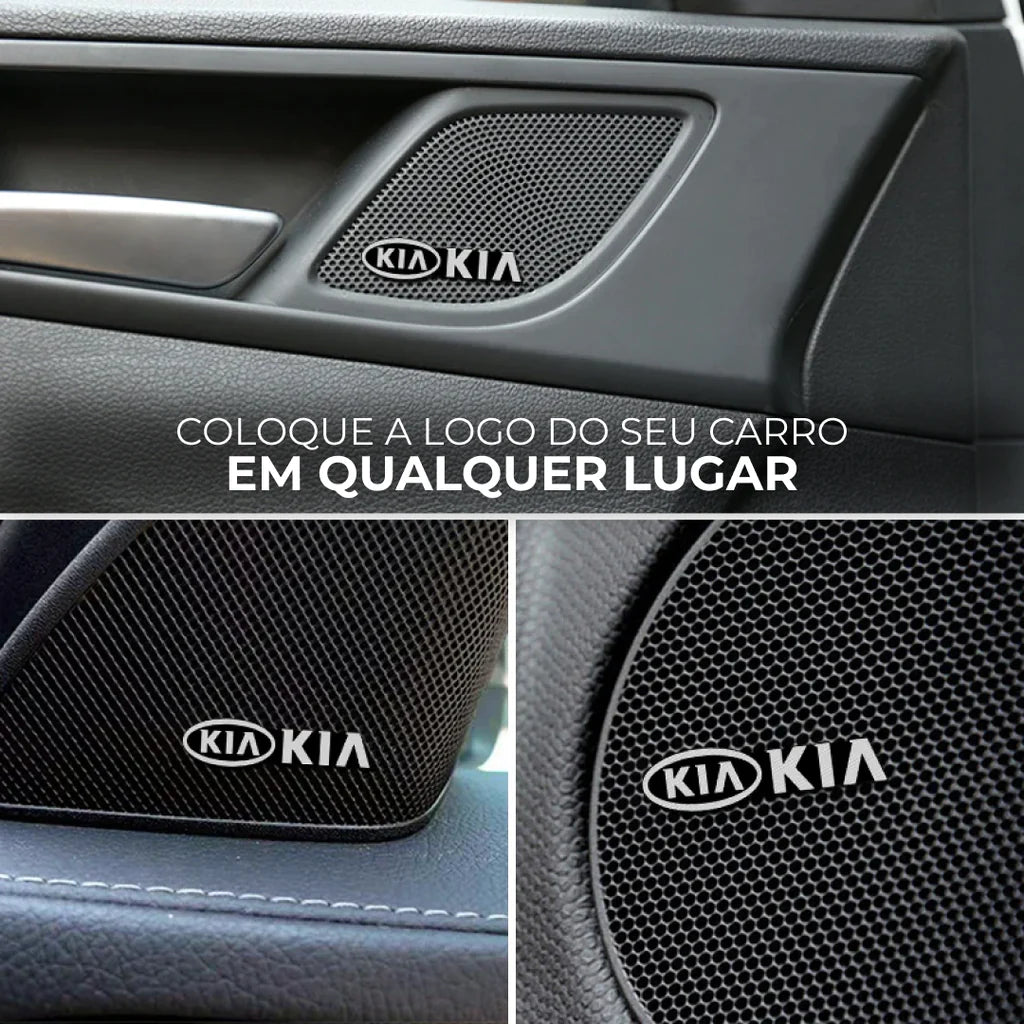 Adesivo Veicular Personalizado - Emblema