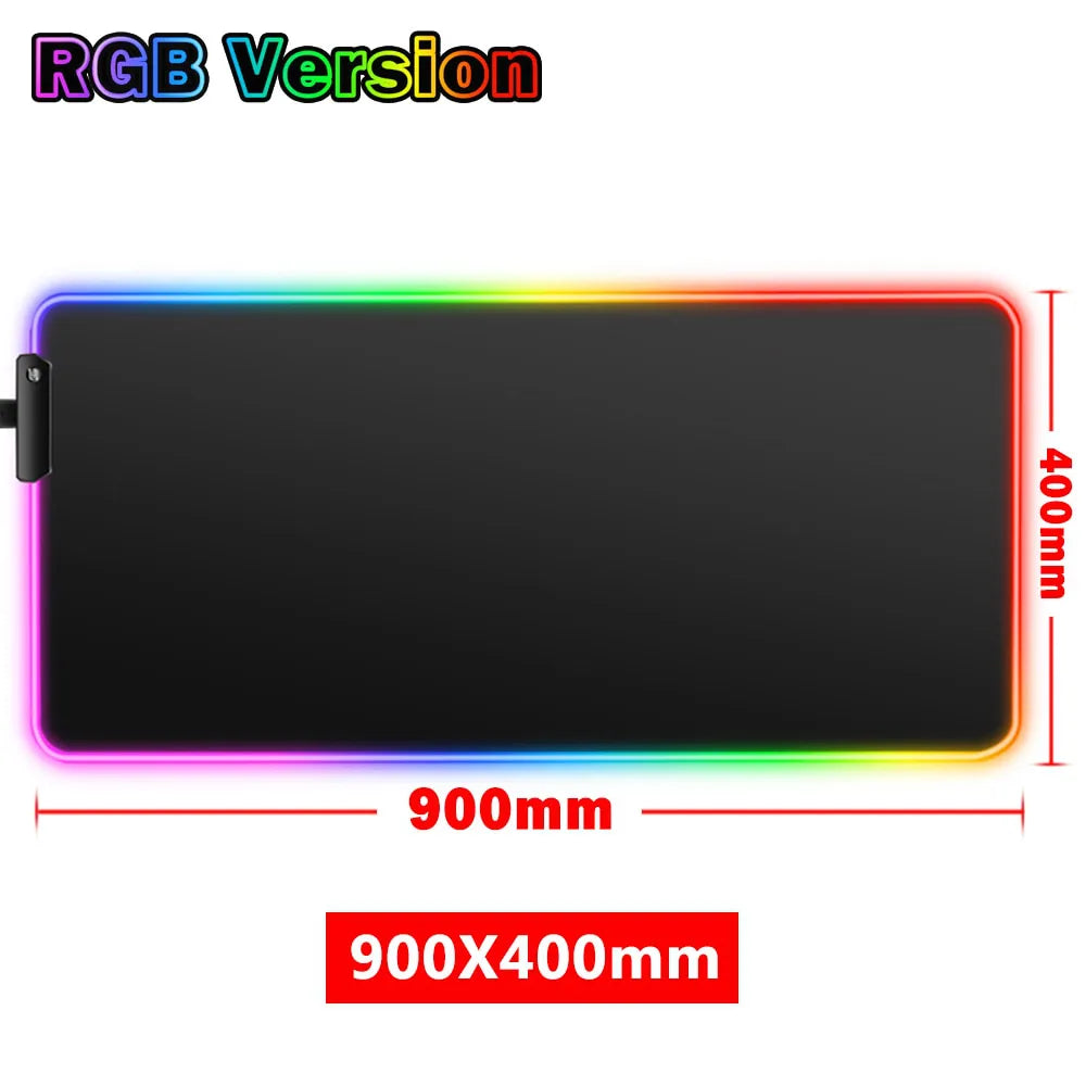 Mouse Pad Gamer com RGB