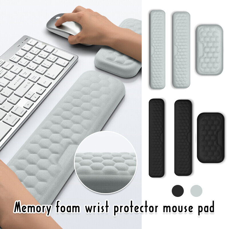 Almofada de Apoio do Pulso para Mouse e Teclado