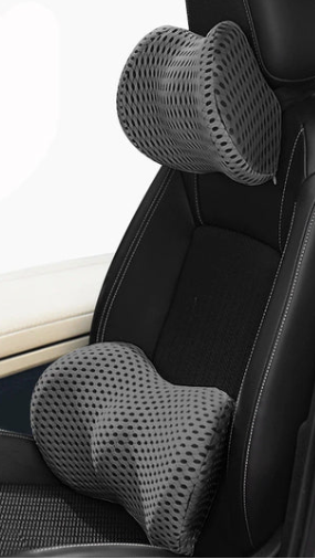 Almofada Ortopédica de Apoio Lombar - Confort Line (Kit 2 em 1)