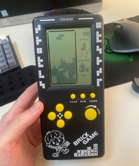 Jogo de Mini Game - Console Retrô Portátil