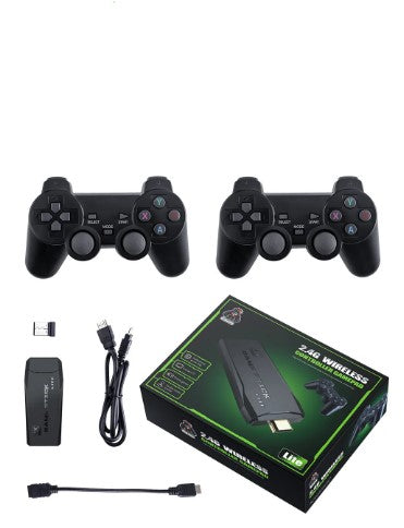 Jogo Game Retrô - Console + 2 Controles
