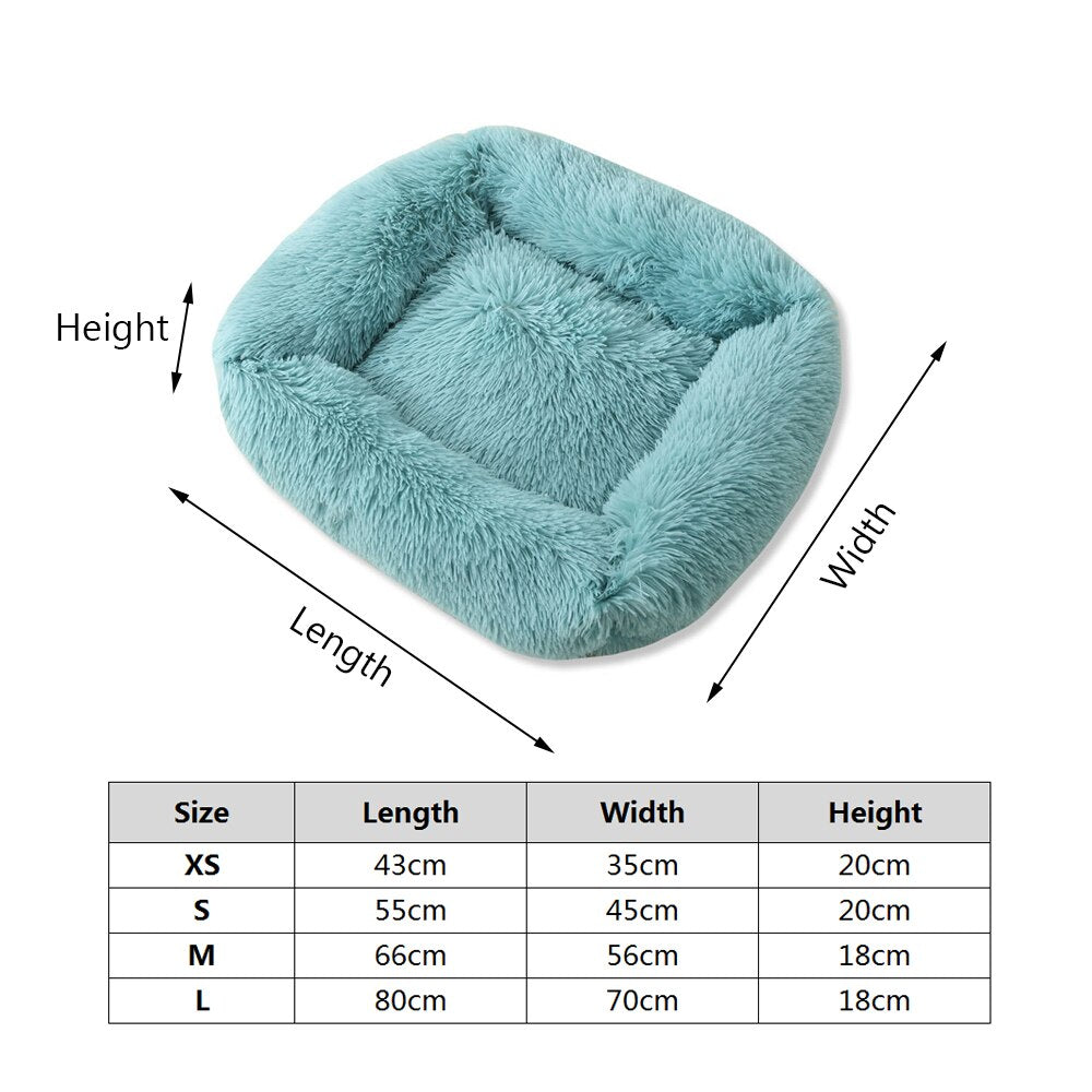 Cama para Pets Retangular - Plush Square