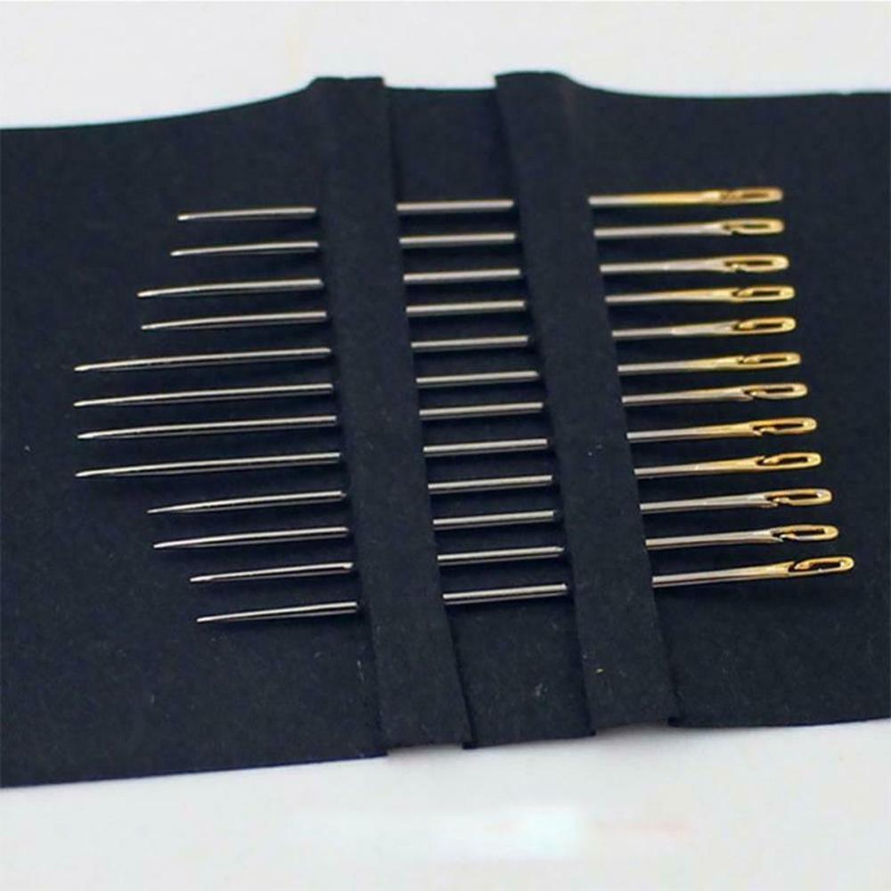 Agulhas de Costura Auto Rosqueadoras (com Fácil Passador) - Kit com 12 Agulhas