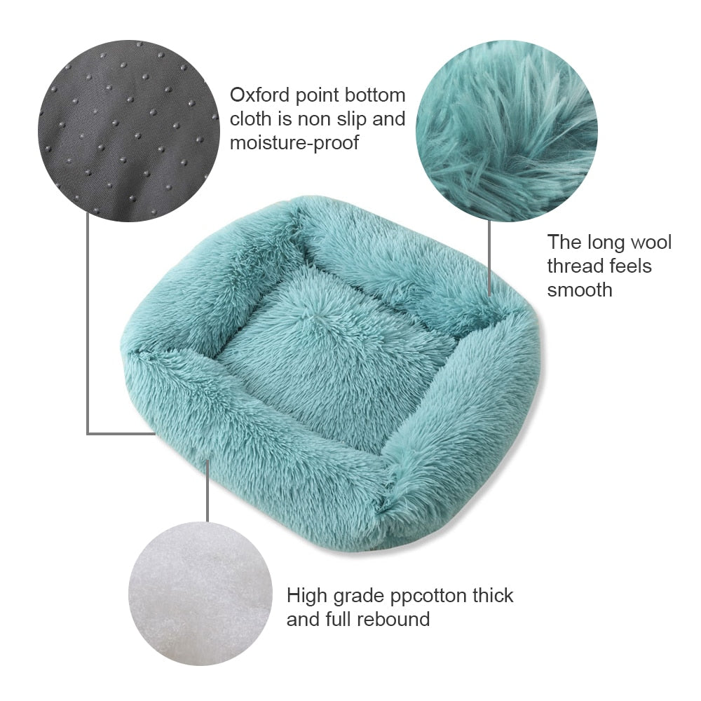 Cama para Pets Retangular - Plush Square