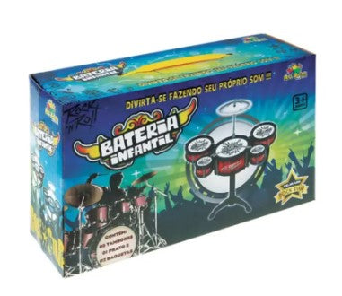Bateria Drum Infantil Mini