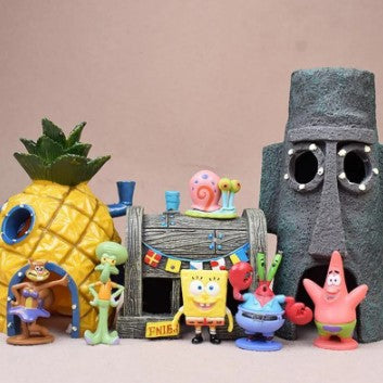 Brinquedos em Miniaturas - Bob Esponja