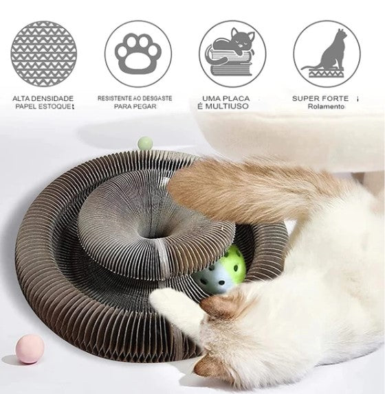 Arranhador Interativo para gatos - Cat Treat Ball