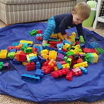 Saco de Guardar Brinquedo que vira Tapete