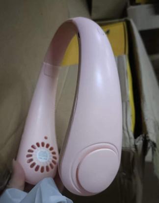 Ventilador de Pescoço JISULIFE PREMIUM, portátil Elétrico, Sem Fio USB