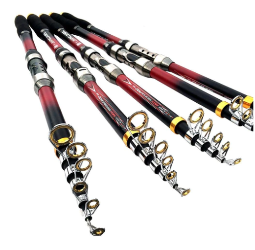 Vara Telescópica de Fibra de Carbono Frete Grátis