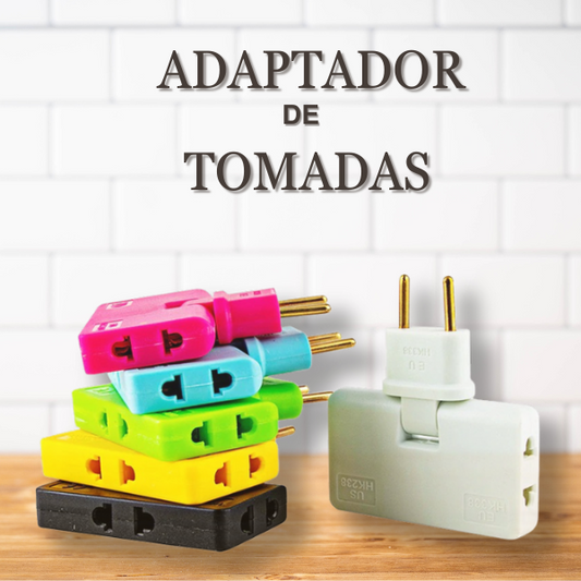 Adaptador de Tomada Flexível 3 Em 1 Plugmax™