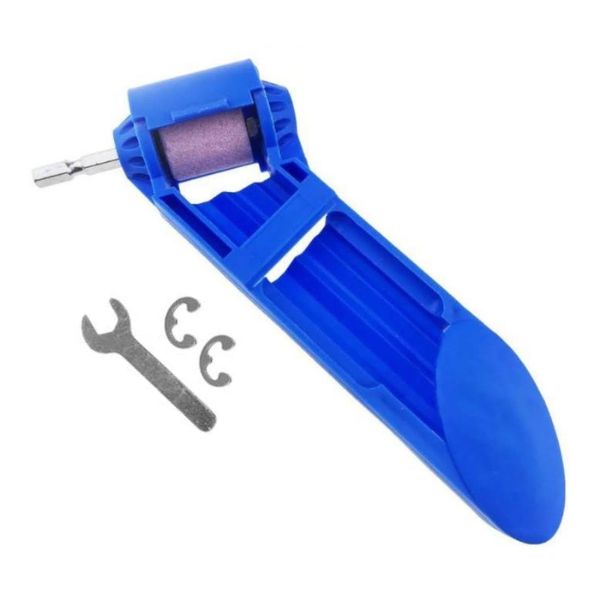 Afiador Apontador e Amolador de brocas portátil com Rebolo