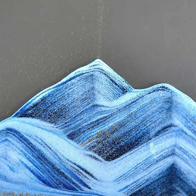 Ampulheta Decorativa - Paisagem de Areia do Mar