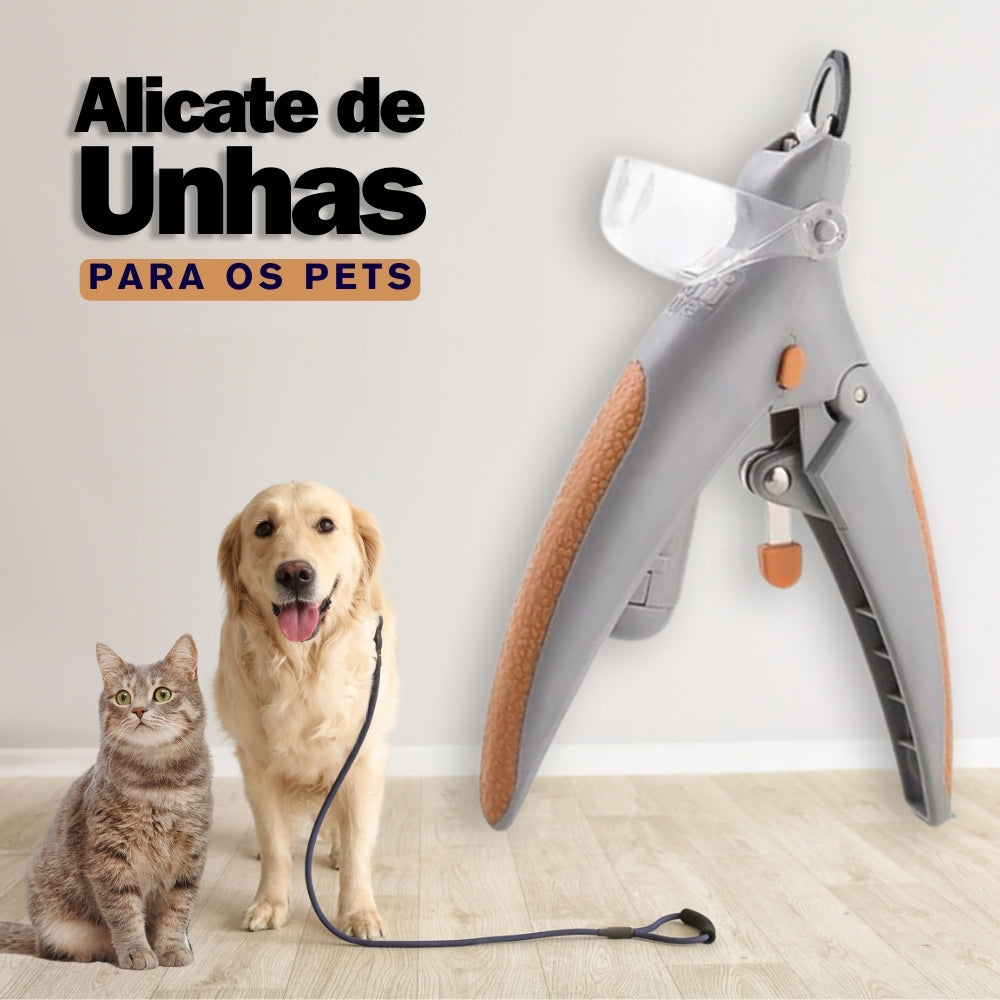 Aparador de Unhas para Pets com LED