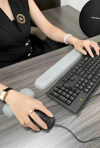 Almofada de Apoio do Pulso para Mouse e Teclado