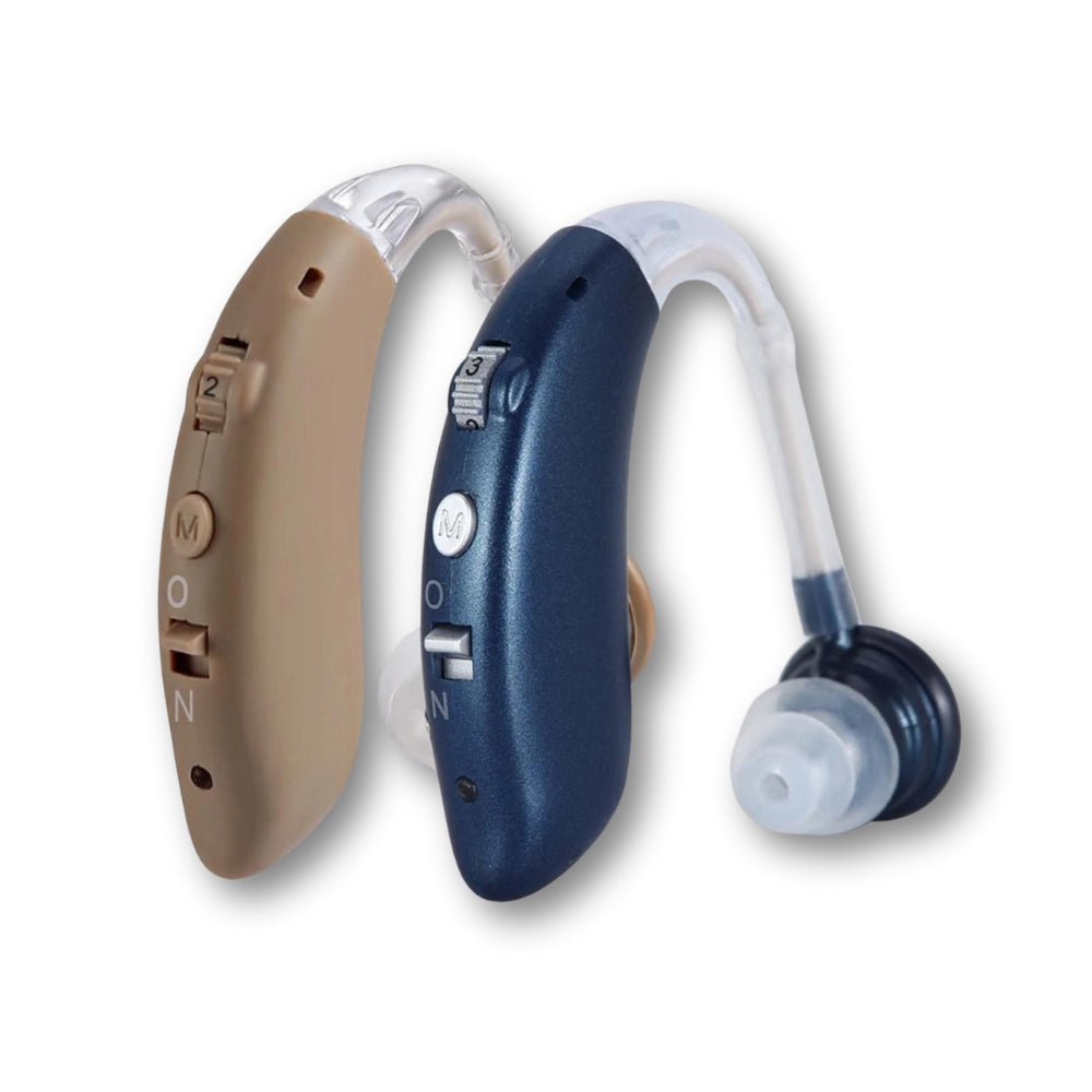 Aparelho Auditivo Amplificador Audição, Bateria Recarregável