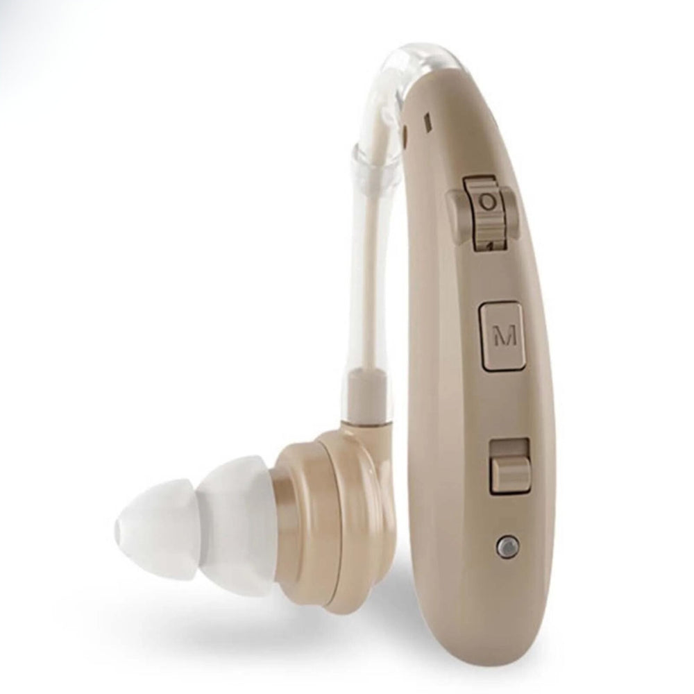 Aparelho Auditivo Amplificador Audição, Bateria Recarregável