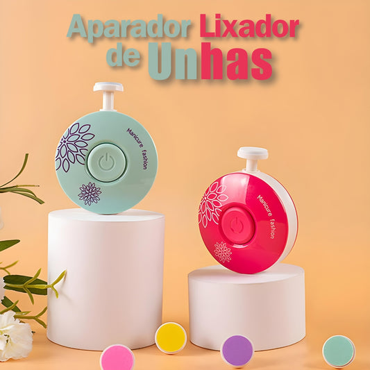 Aparador Lixador de Unhas Elétrico para Crianças