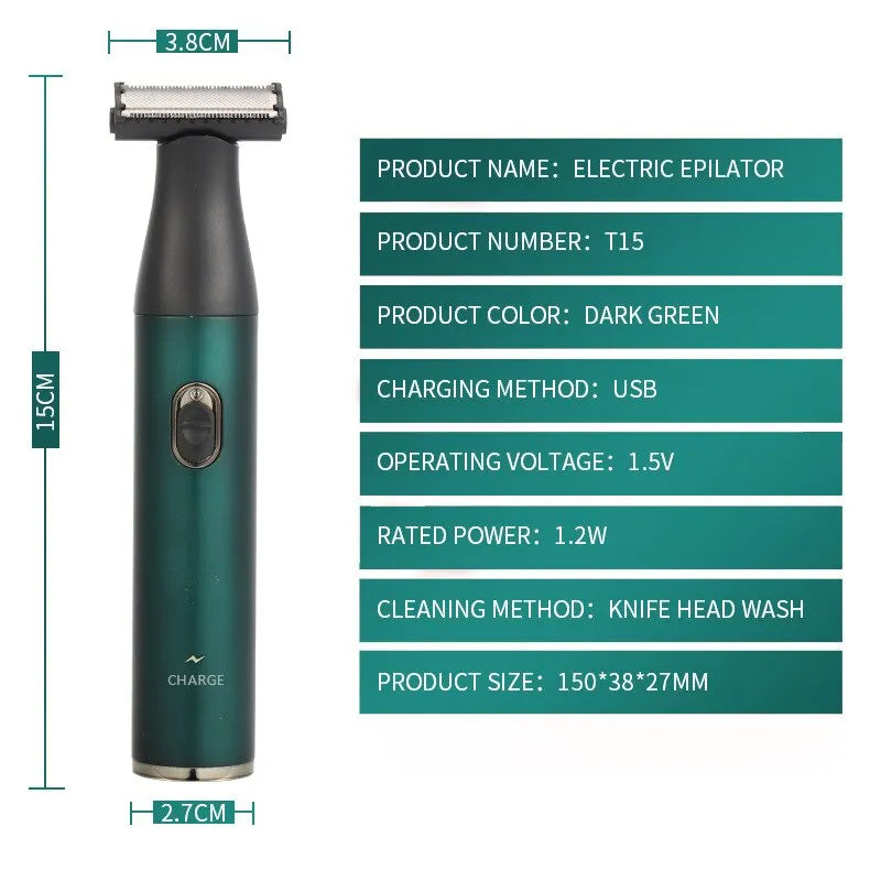 Aparador de Pelos Elétrico 4 em 1