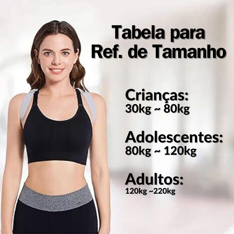 Alinhador Postural Ultrassônico Linfático - Oveallgo