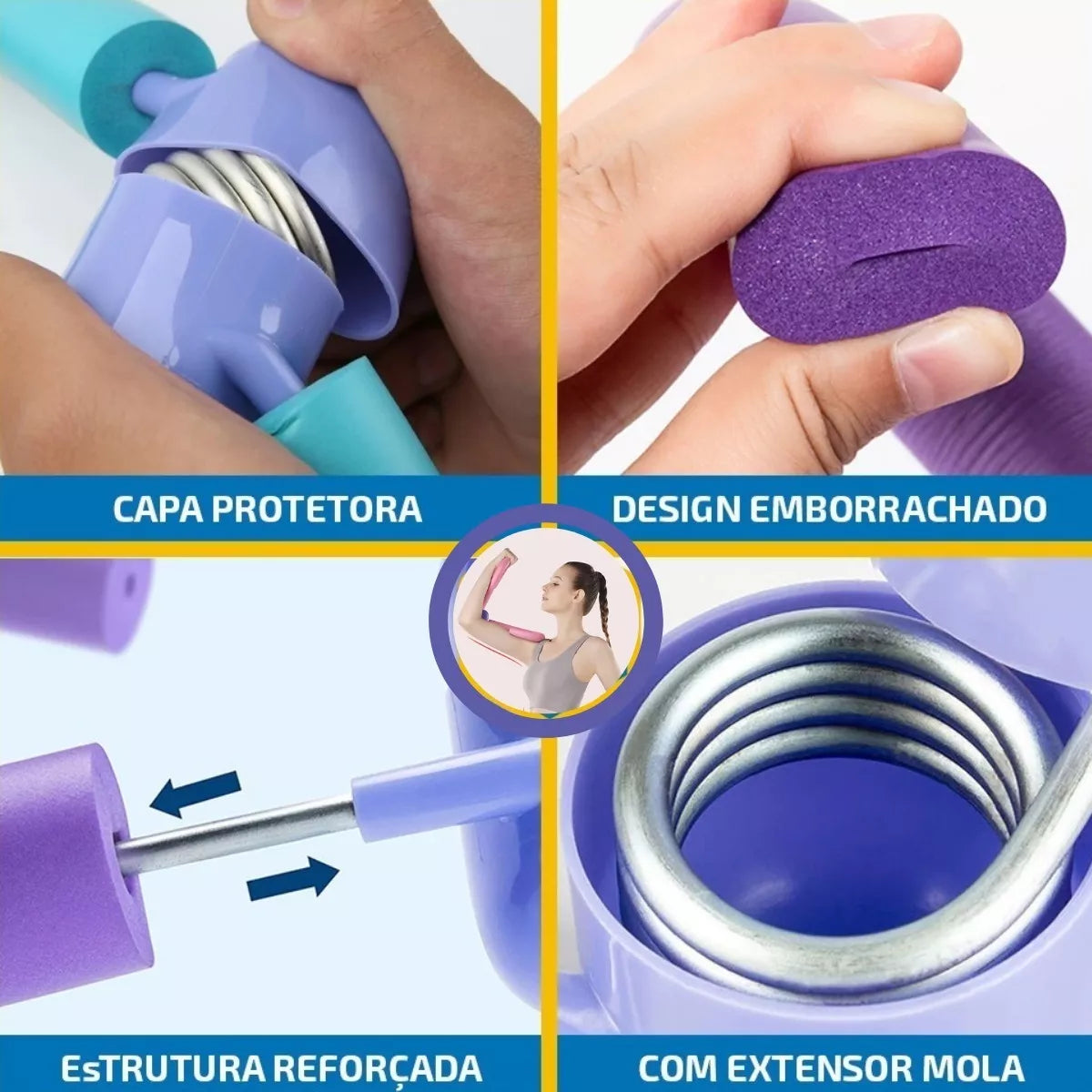 Aparelho de Tração Pélvica, Braços e Pernas - Home Trainer Pro