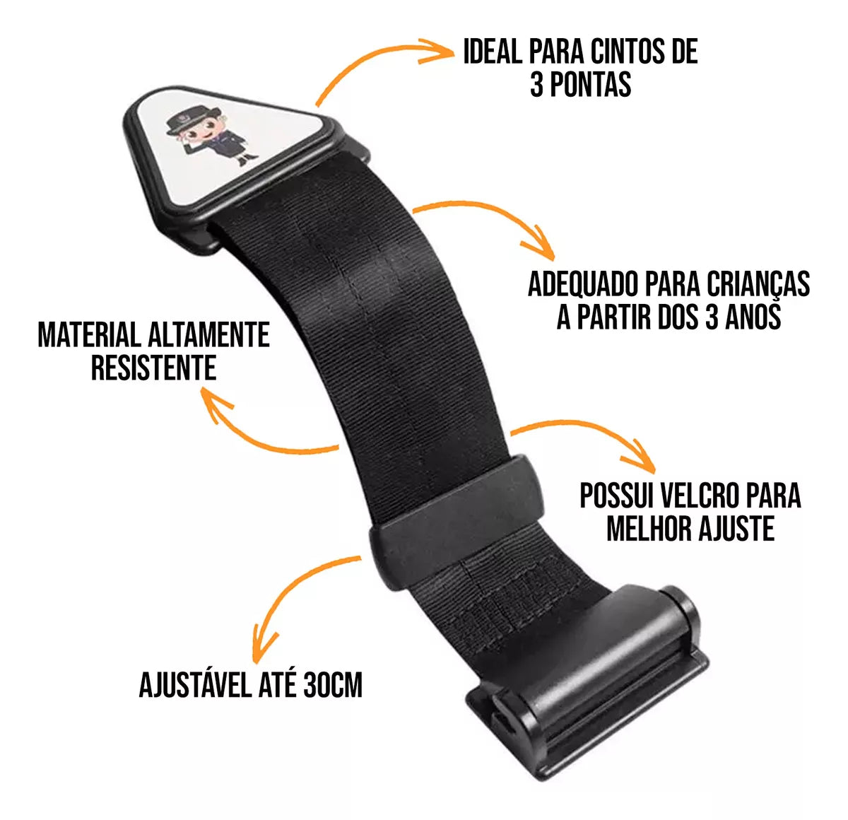 Ajuste de Cinto de Segurança Veicular