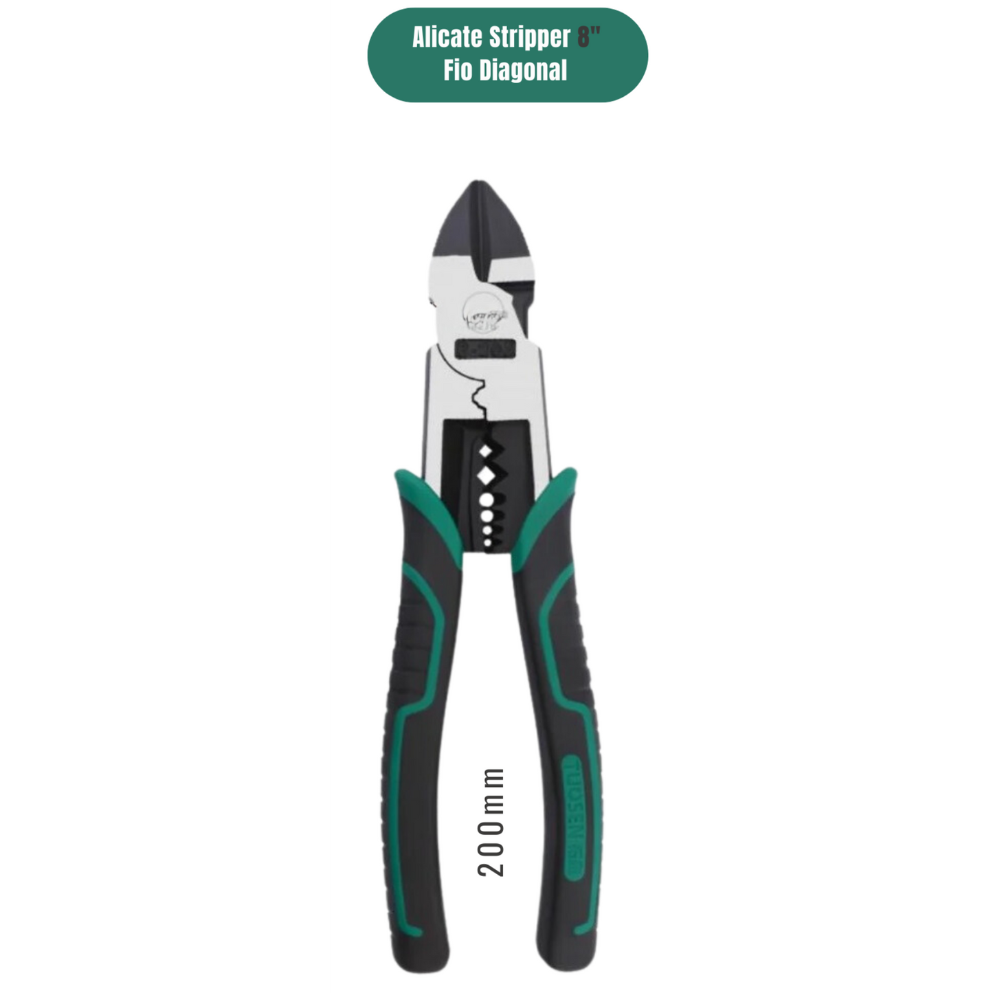 Alicates Multifuncionais em Aço Cromo-Molibdênio.