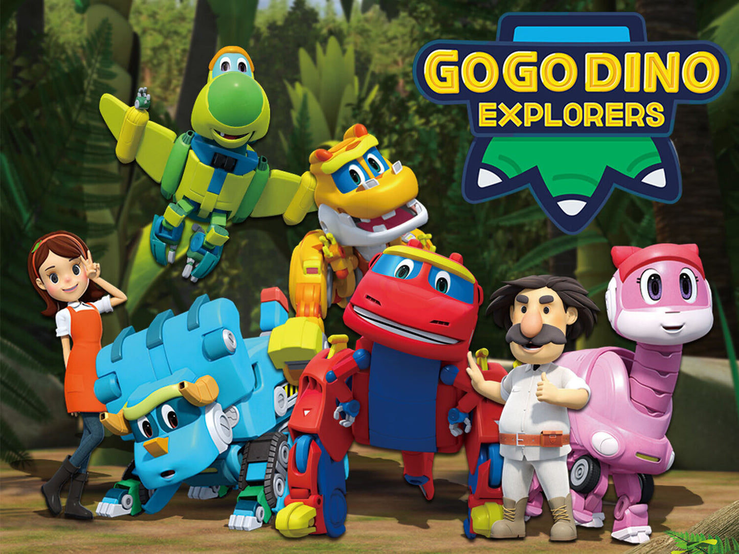 Brinquedos Figuras de Transformação - Gogo Dino Explorers