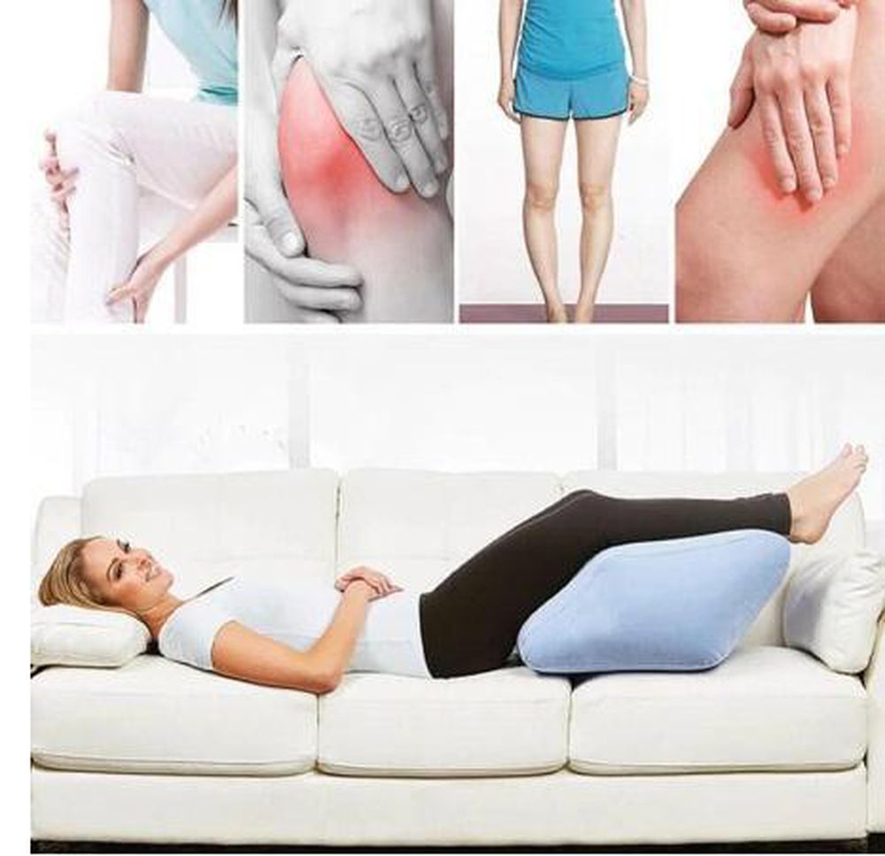 Almofada inflável para as Pernas