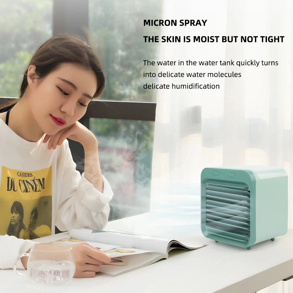 Ar-Condicionado Portátil - Mini Ventilador Climatizador