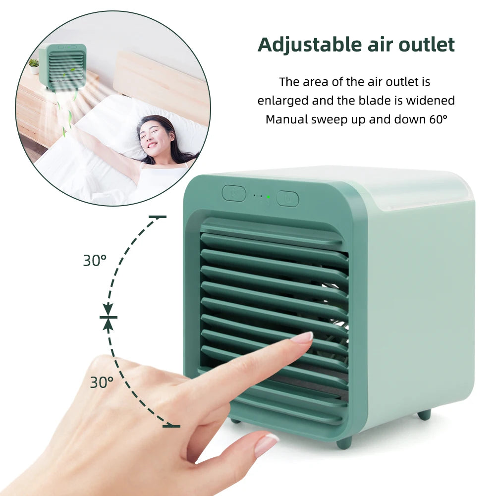 Ar-Condicionado Portátil - Mini Ventilador Climatizador