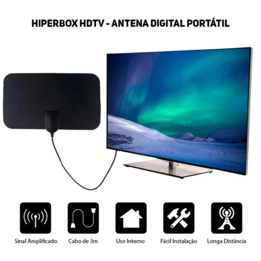 Antena de Tv Interna para Smart HDTV