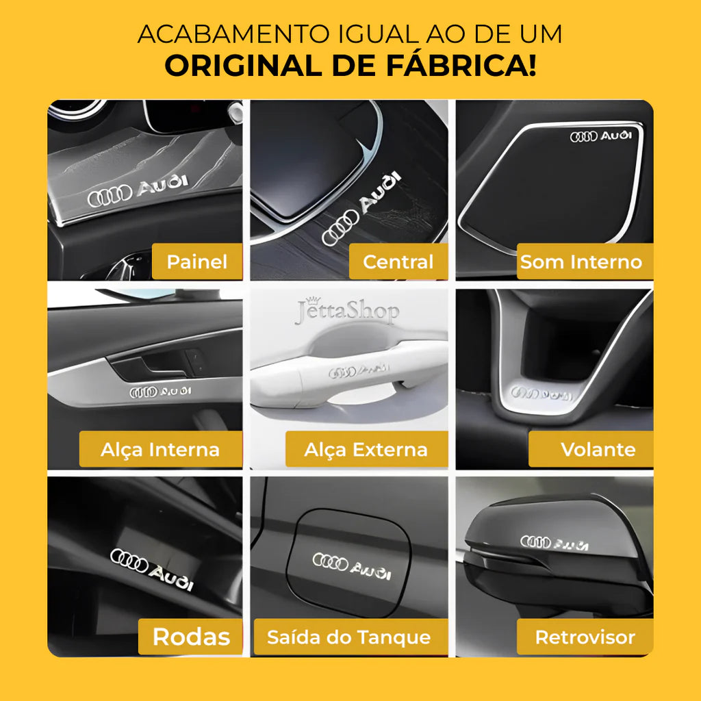 Adesivo Veicular Personalizado - Emblema