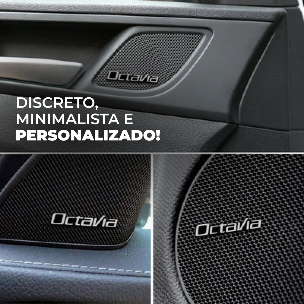 Adesivo Veicular Personalizado - Emblema