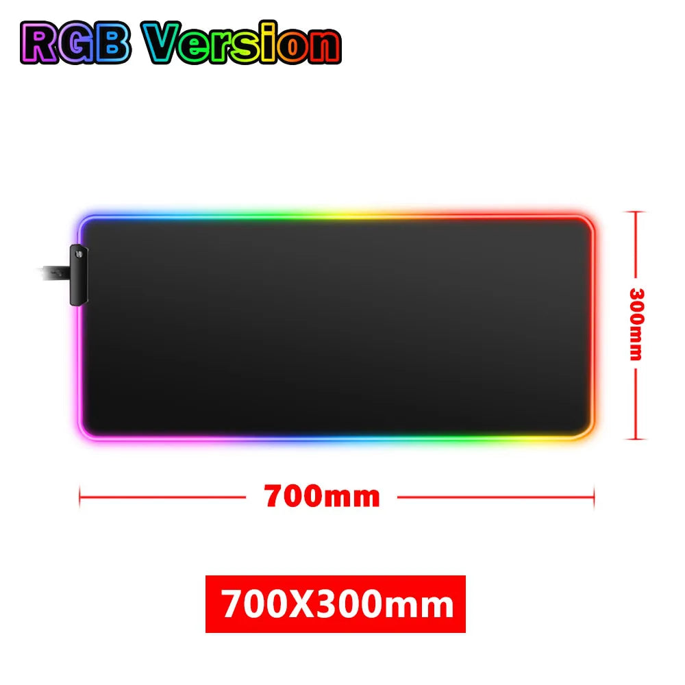 Mouse Pad Gamer com RGB