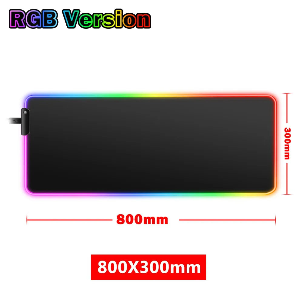 Mouse Pad Gamer com RGB