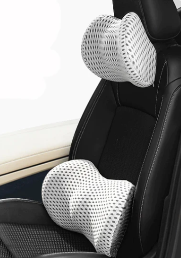 Almofada Ortopédica de Apoio Lombar - Confort Line (Kit 2 em 1)