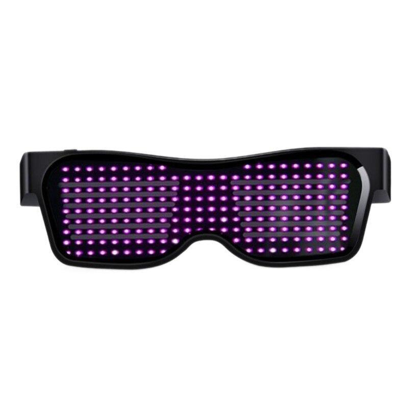 Óculos com Painel de LED - Magic Led Glasses