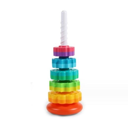 Arco-íris Cinco Torreta Rotativa [Caixa de Cor]