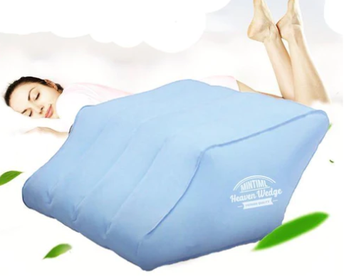 Almofada inflável para as Pernas