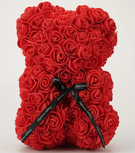 urso rosa 40cm sem caixa