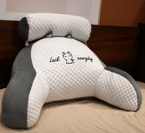 Almofada Anatômica de Cabeceira com Encosto para os Braços - Luck Everyday