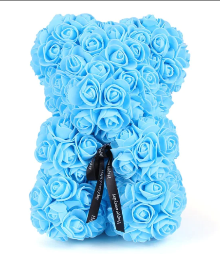 urso rosa 40cm sem caixa