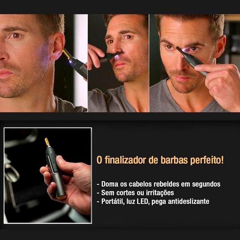 Aparador de Alta Precisão para Barba, Bigode, Sobrancelha e Nariz - Cut Max 1049