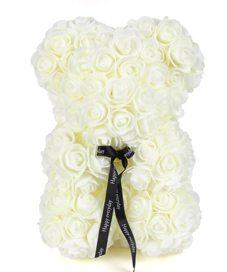 urso rosa 40cm sem caixa