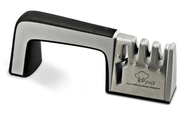 Afiador Amolador de Facas e Tesouras Profissional 4 em 1